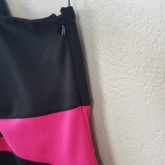 NWOT Forever 21 One Shoulder Stripe Dress 2X - Picture 5 of 7